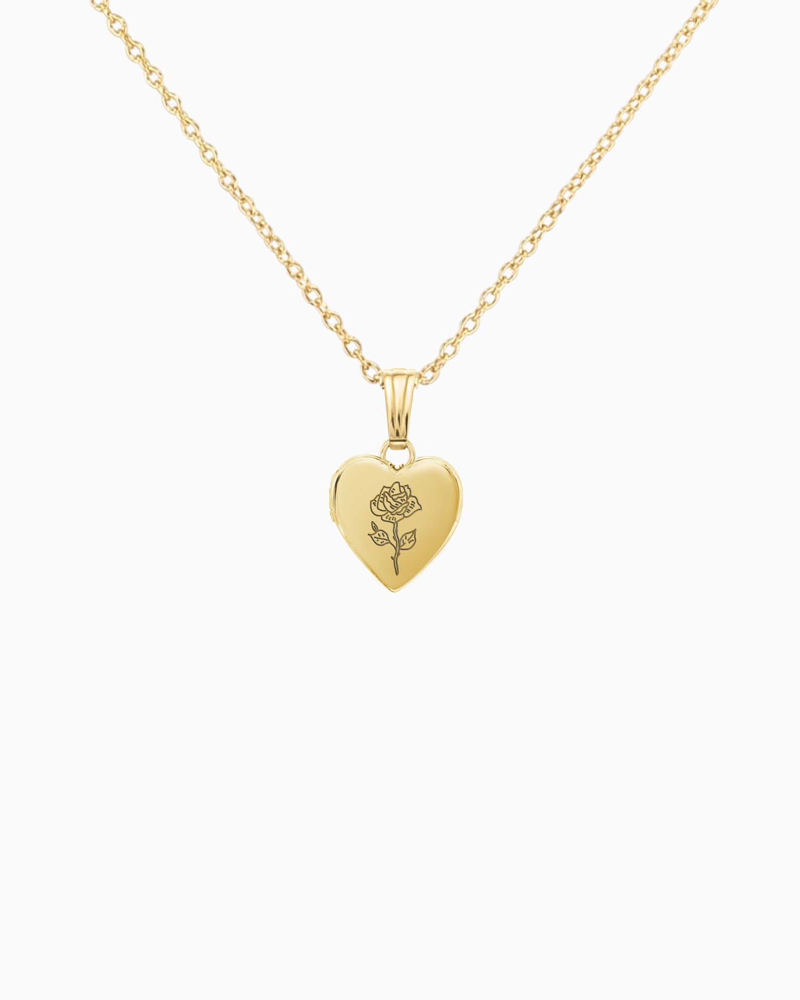 Rose Heart Locket – Kindred Row