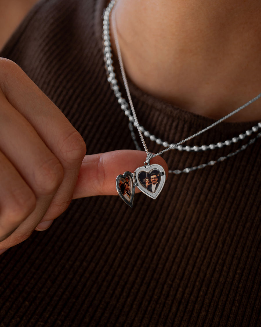 Engravable Heart Locket