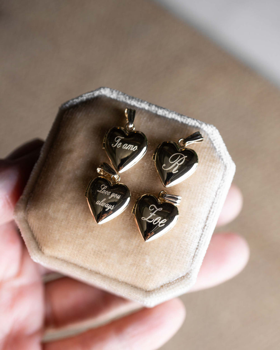 Heart Locket Charm