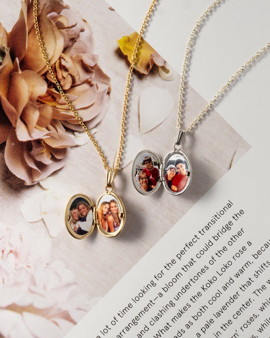 Engravable Oval Locket