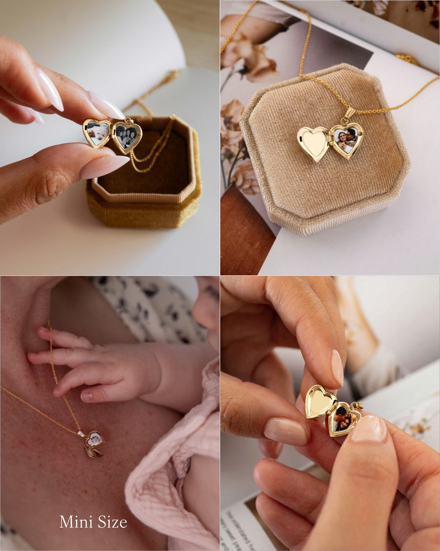 Engravable Heart Locket