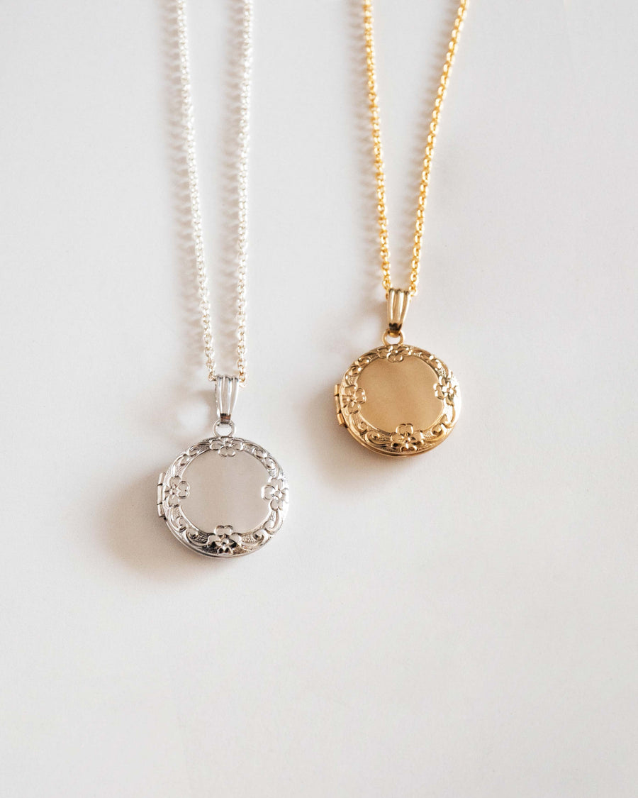 Blossom Round Locket