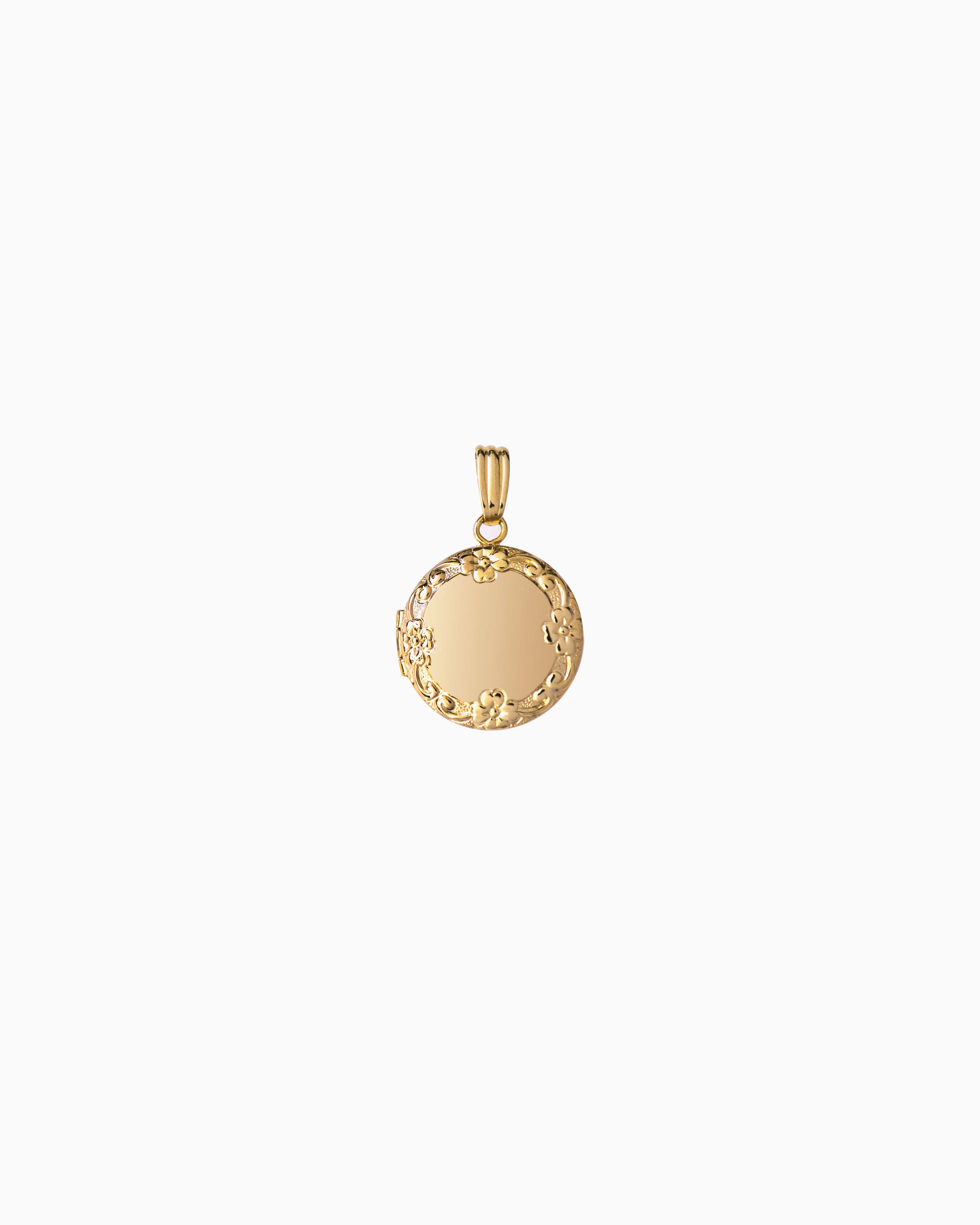 Blossom Round Locket Charm – Kindred Row