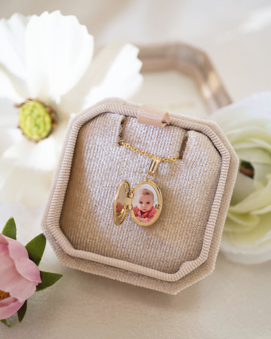 Ladybug Oval Locket