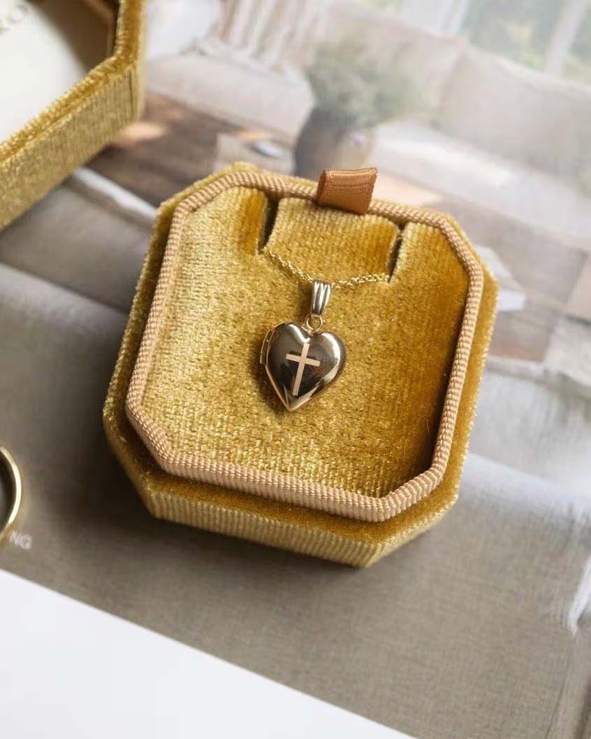 Cross Heart Locket