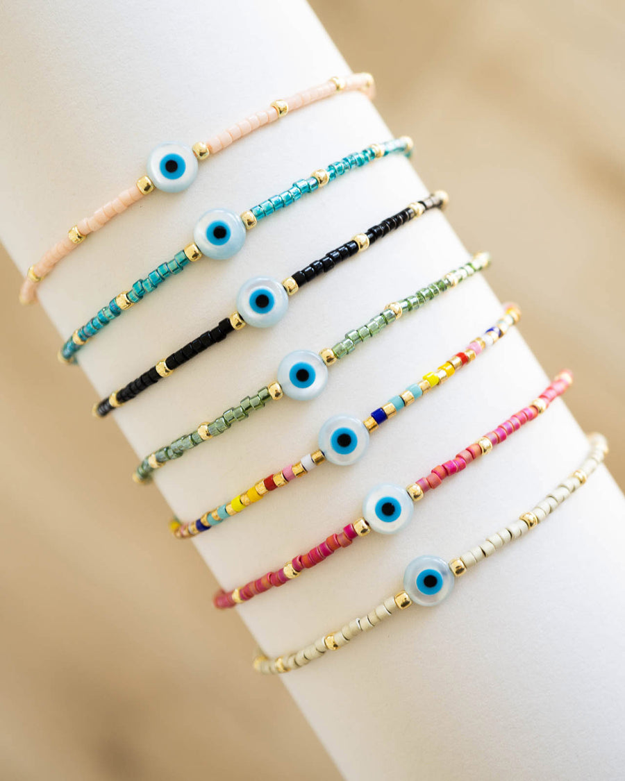 Evil Eye Beaded Bracelet – Kindred Row